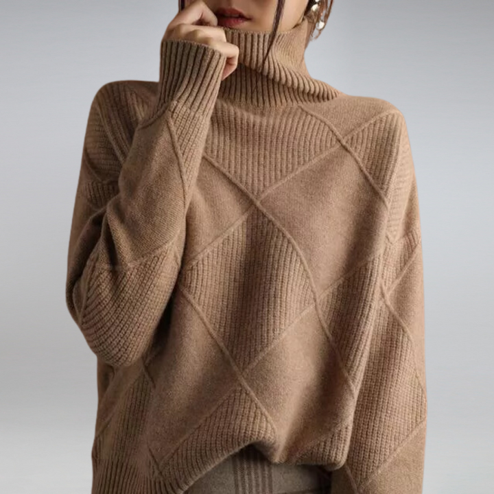 VOGUE™ - Soft Turtleneck Sweater