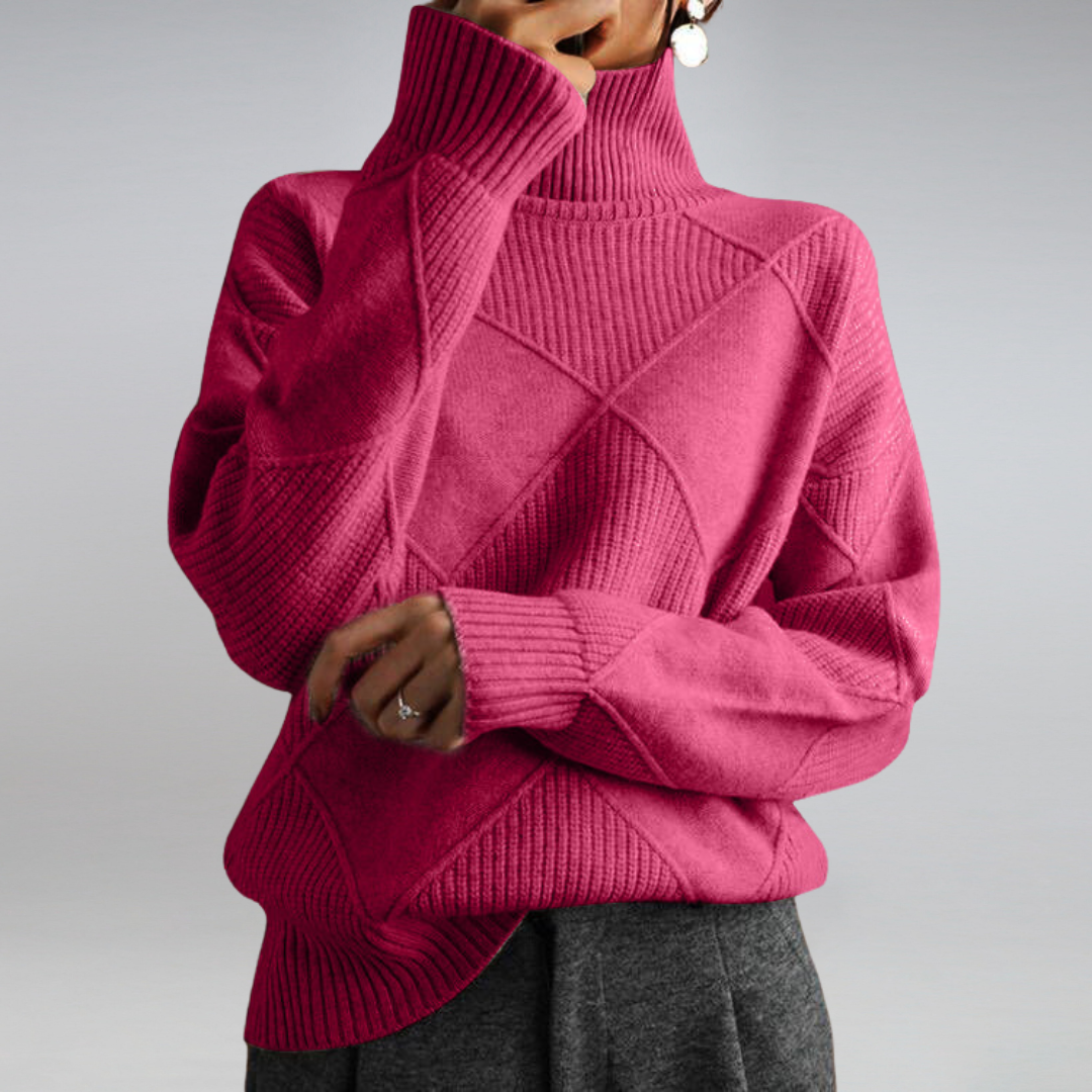 VOGUE™ - Soft Turtleneck Sweater