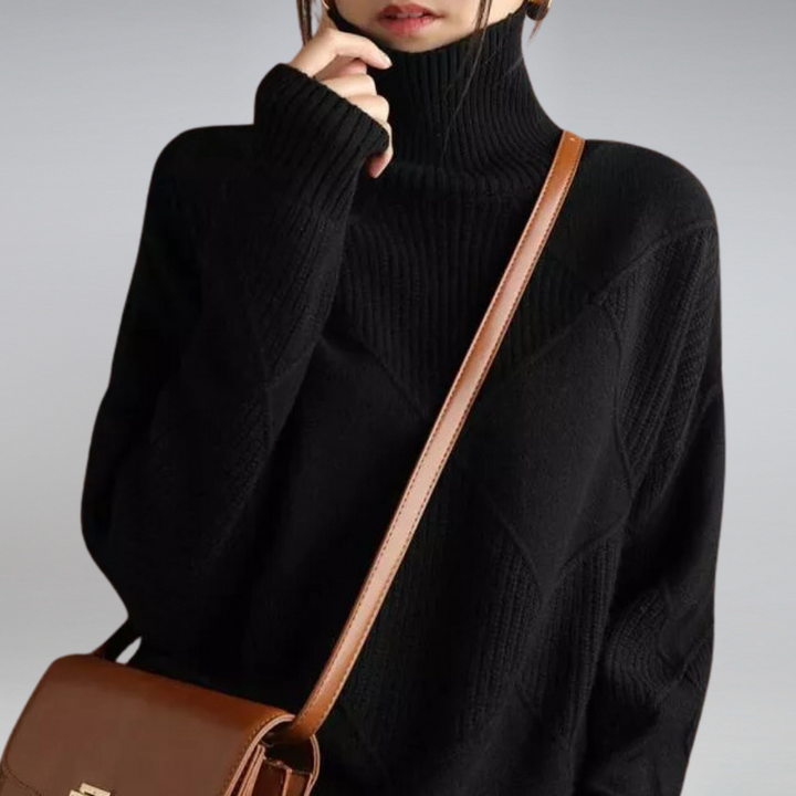 VOGUE™ - Soft Turtleneck Sweater