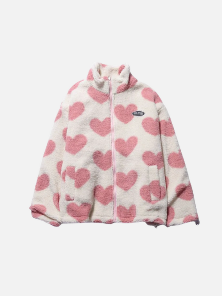 BacioDeluxe™️ | Double-sided heart coat - unique collection