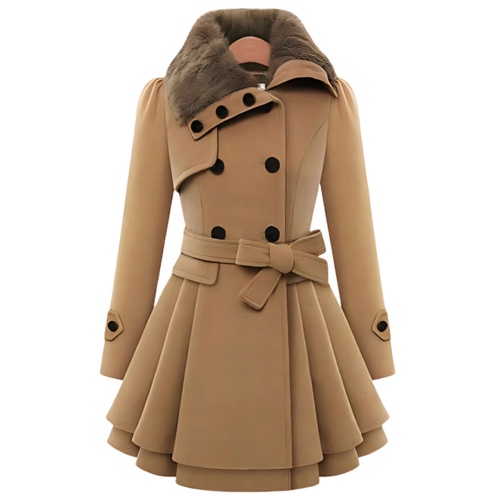 Ashford London™ | Luxe Winter Trench Coat – Elegant & Warm