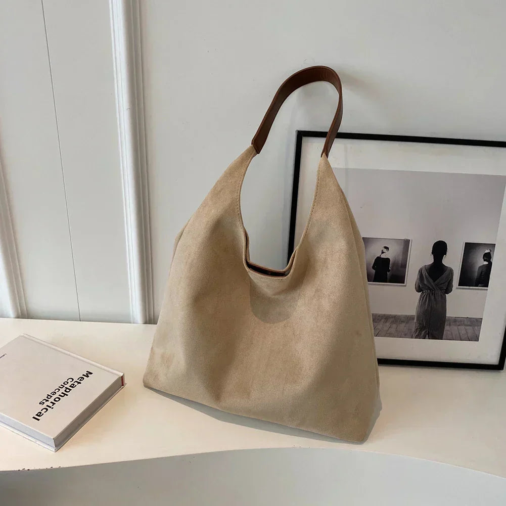 Sisi - Suede Tote Bag