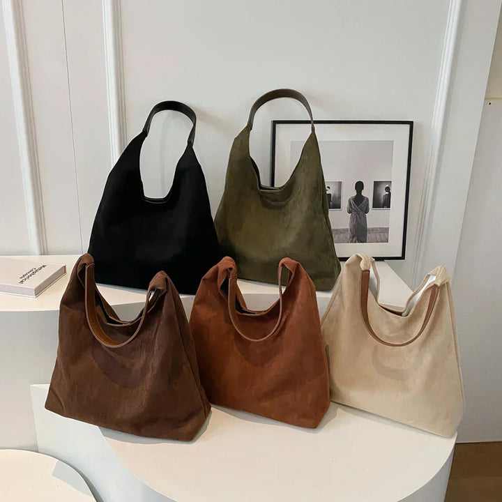 Sisi - Suede Tote Bag