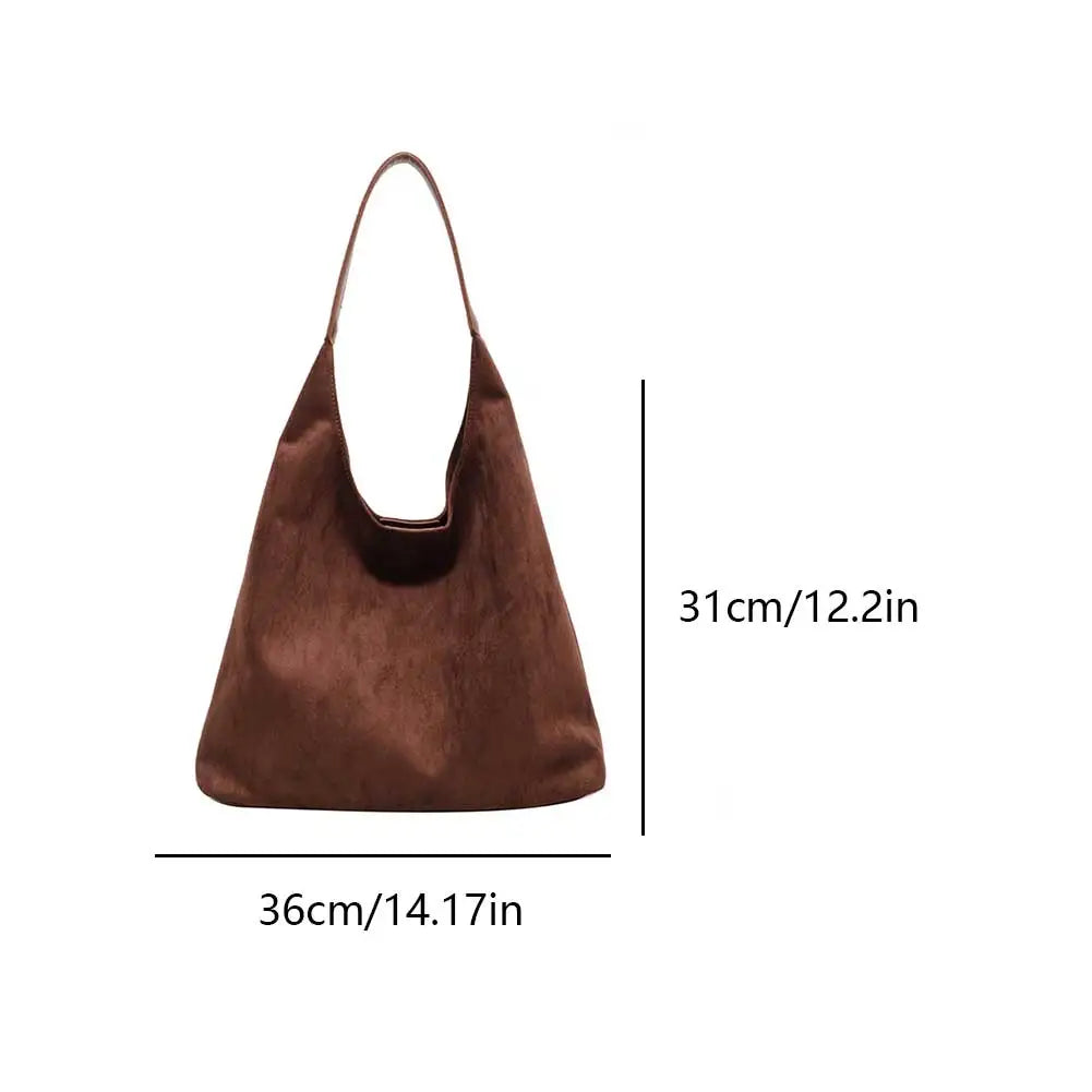 Sisi - Suede Tote Bag