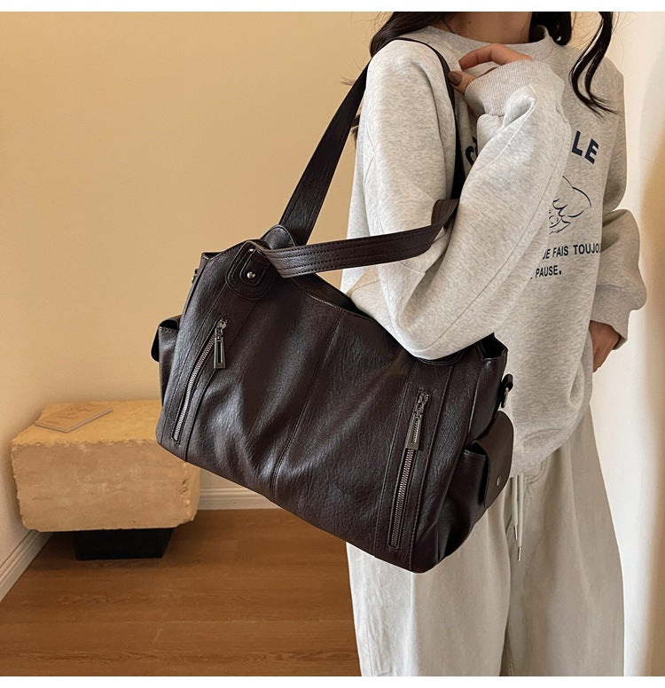 Novira Leder Tote Bag