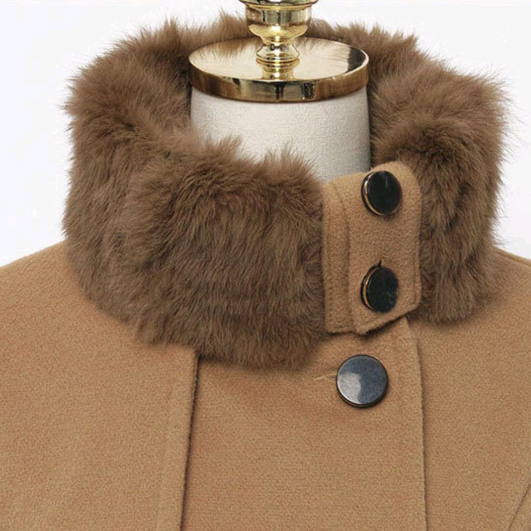 Ashford London™ | Luxe Winter Trench Coat – Elegant & Warm